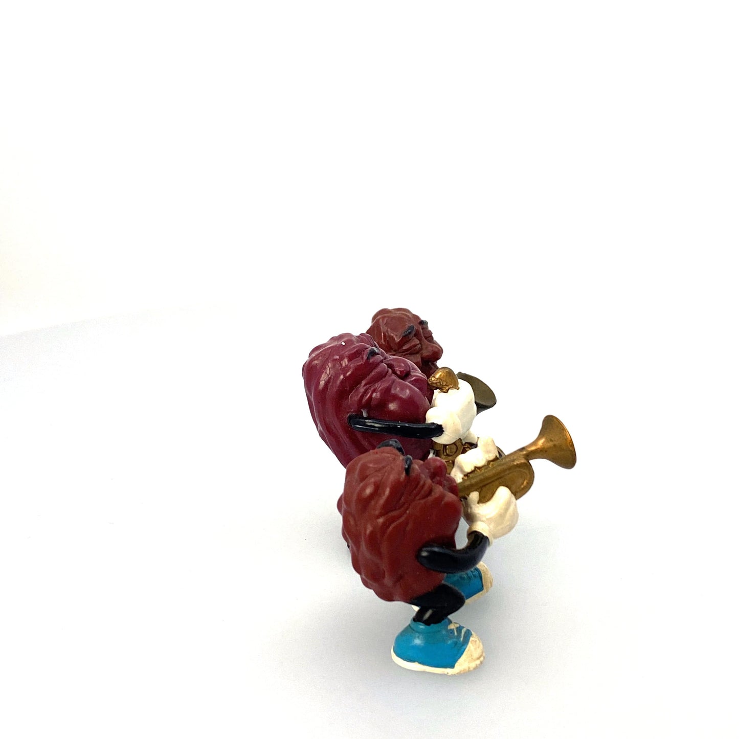 Vintage California Raisins Collectible Figurines - (3) Musicians