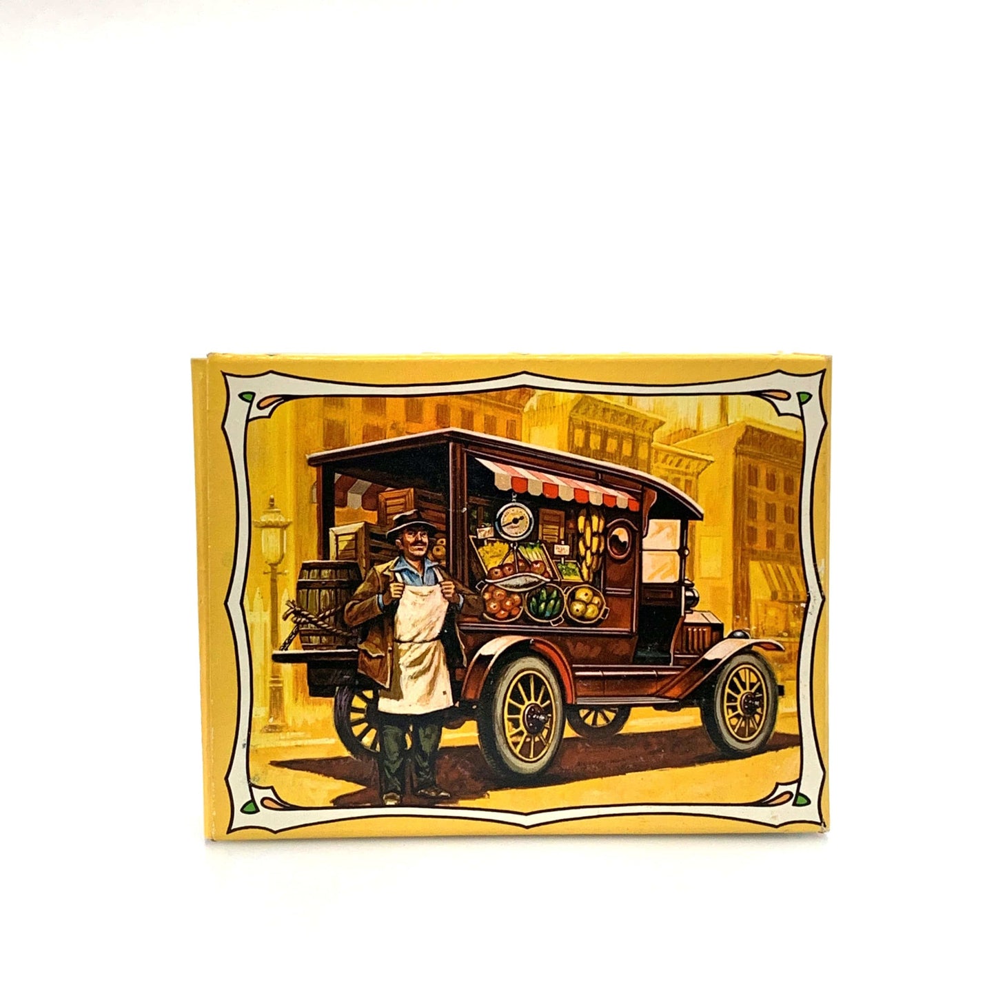 Vintage Avon FORD MODEL T Brown Glass WILD COUNTRY After Shave Bottle Full