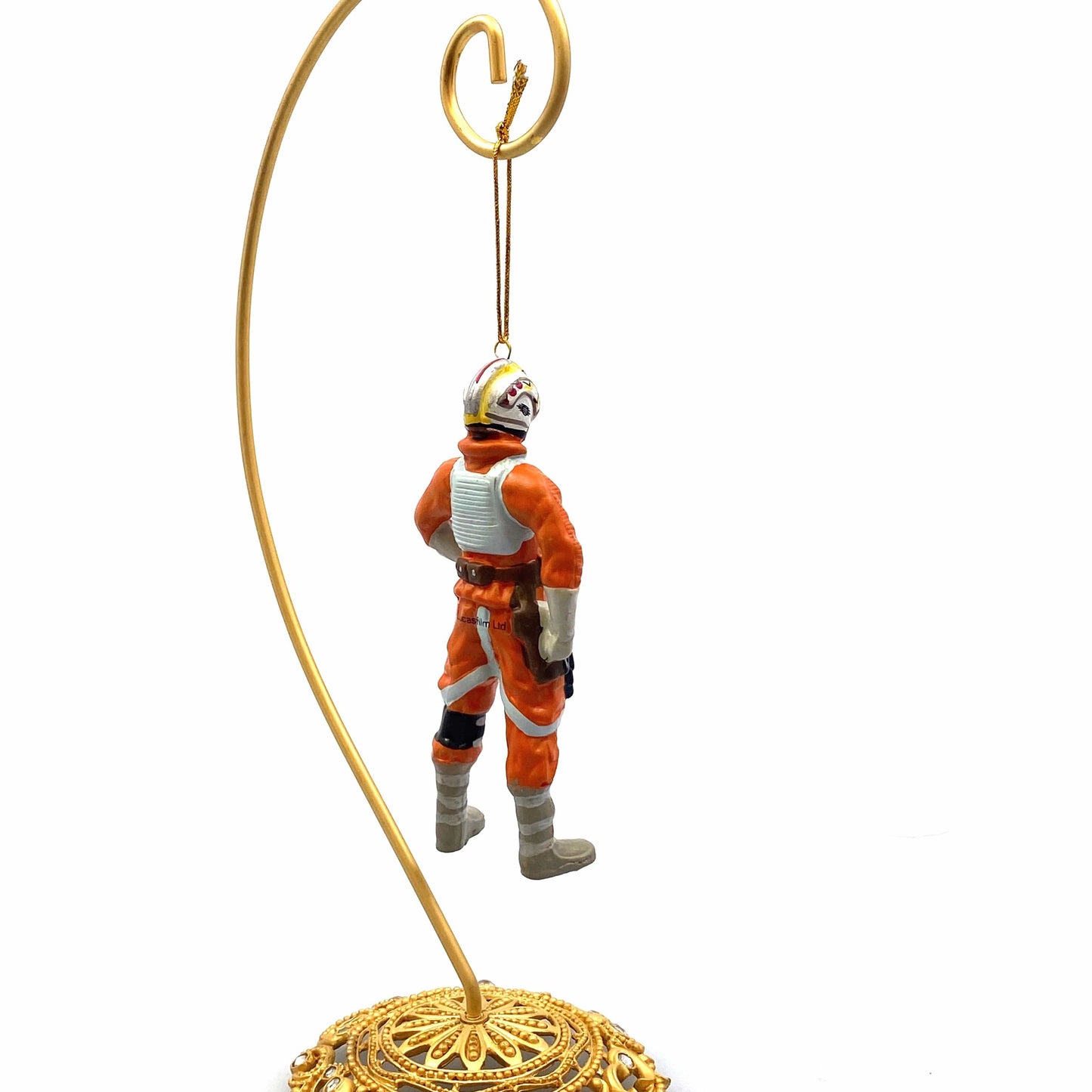 Kurt S. Adler 2006 Star Wars Porcelain Holiday Ornament Pilot Luke Skywalker
