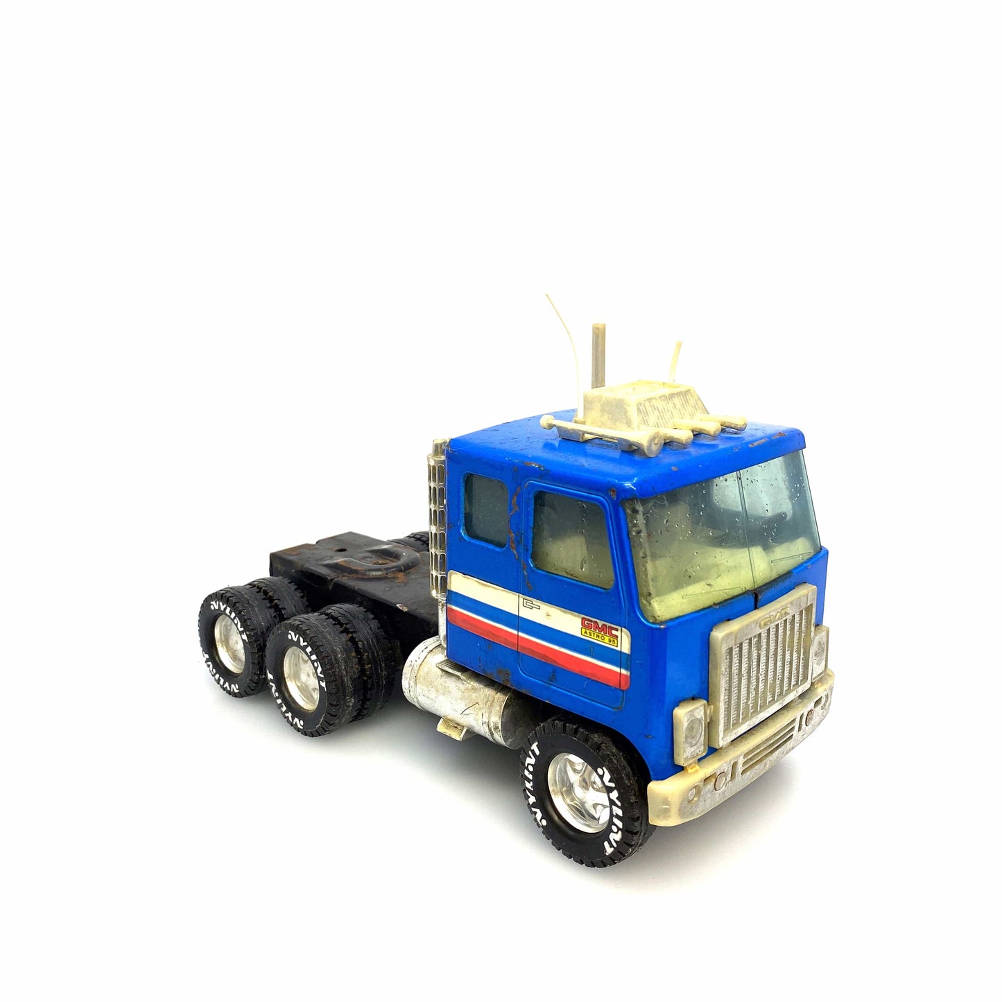 Vintage Nylint GMC Cab over Astro Tractor Trailer 18 Wheeler "The Rig" Semi Truck 22"