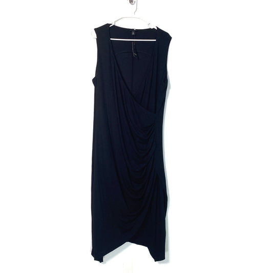 Torrid Women's Size 2 Black Ponte Envelope Maxi Dress - NWT
