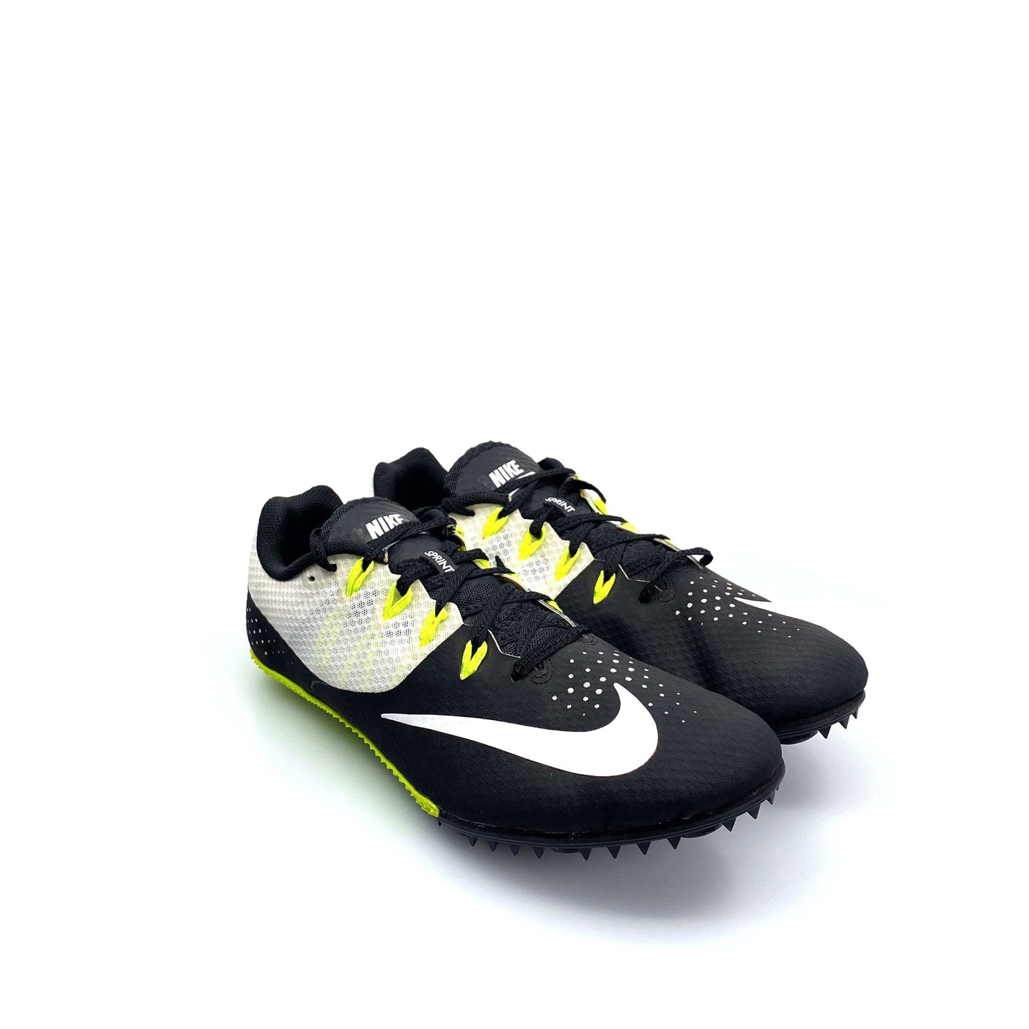 Nike Mens Rival S Size 13 Sprint Racing Track Shoes Black White 806554-010