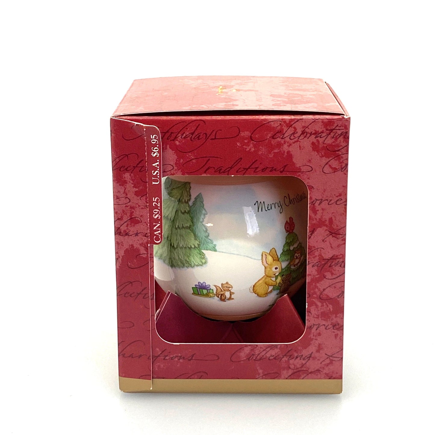Hallmark Keepsake Tammy Haddix Winter Friends Christmas Tree Ornament, 2001