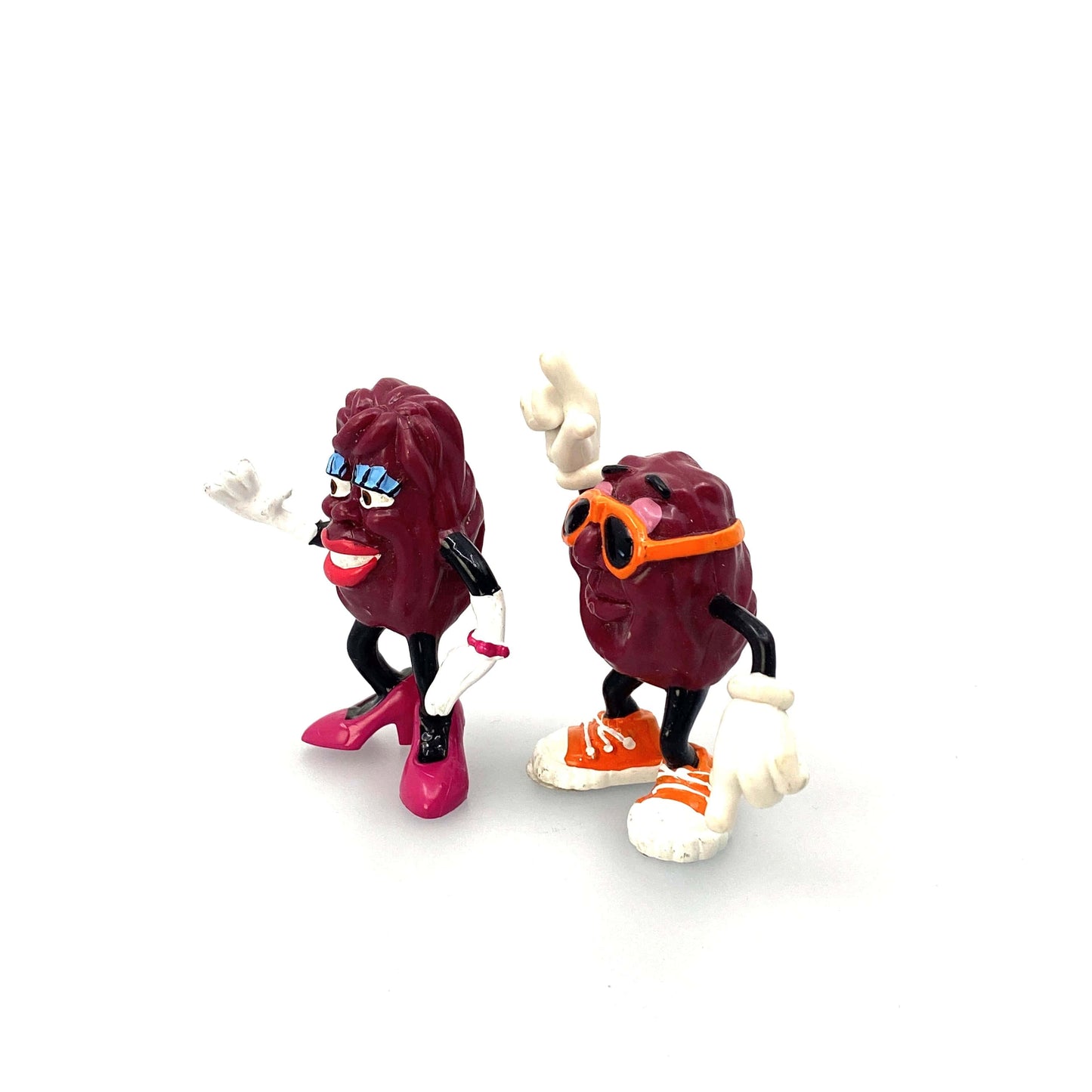 Vintage California Raisins Collectible Figurines - 2