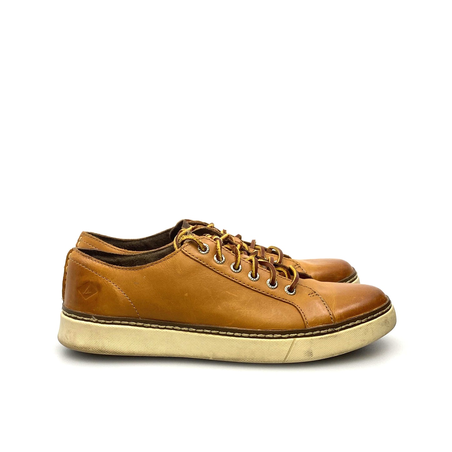 SPERRY Top-Sider Mens Size 8.5M Brown Leather Oxford Shoes