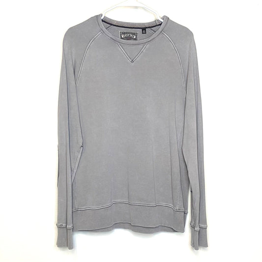Jeremiah Men's Gray Pullover Sweatshirt - Size M - Long Sleeve Crew Neck