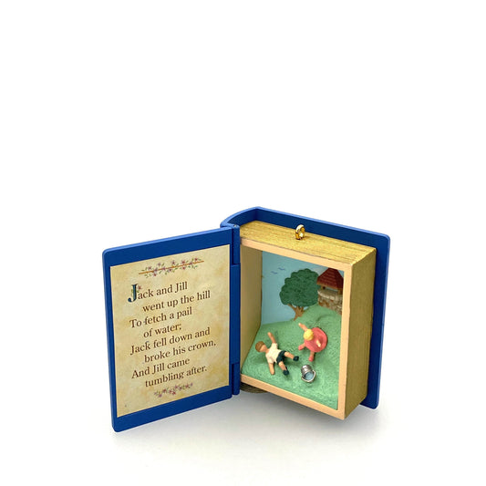 Hallmark Keepsake Christmas Tree Holiday Ornament Jack & Jill Mother Goose 1995