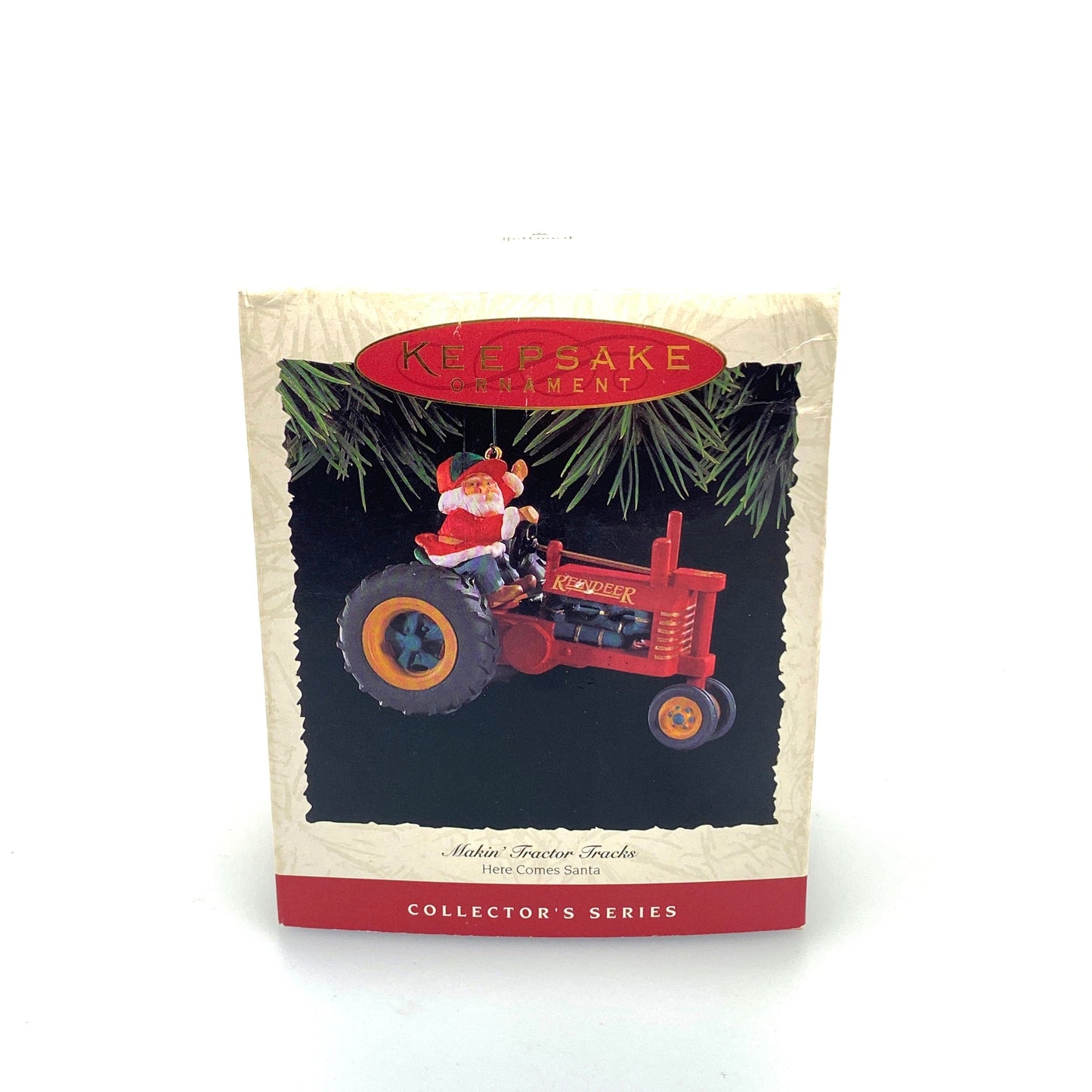 Hallmark Keepsake Christmas Tree Ornament, 1994 - Makin’ Tractor Tracks