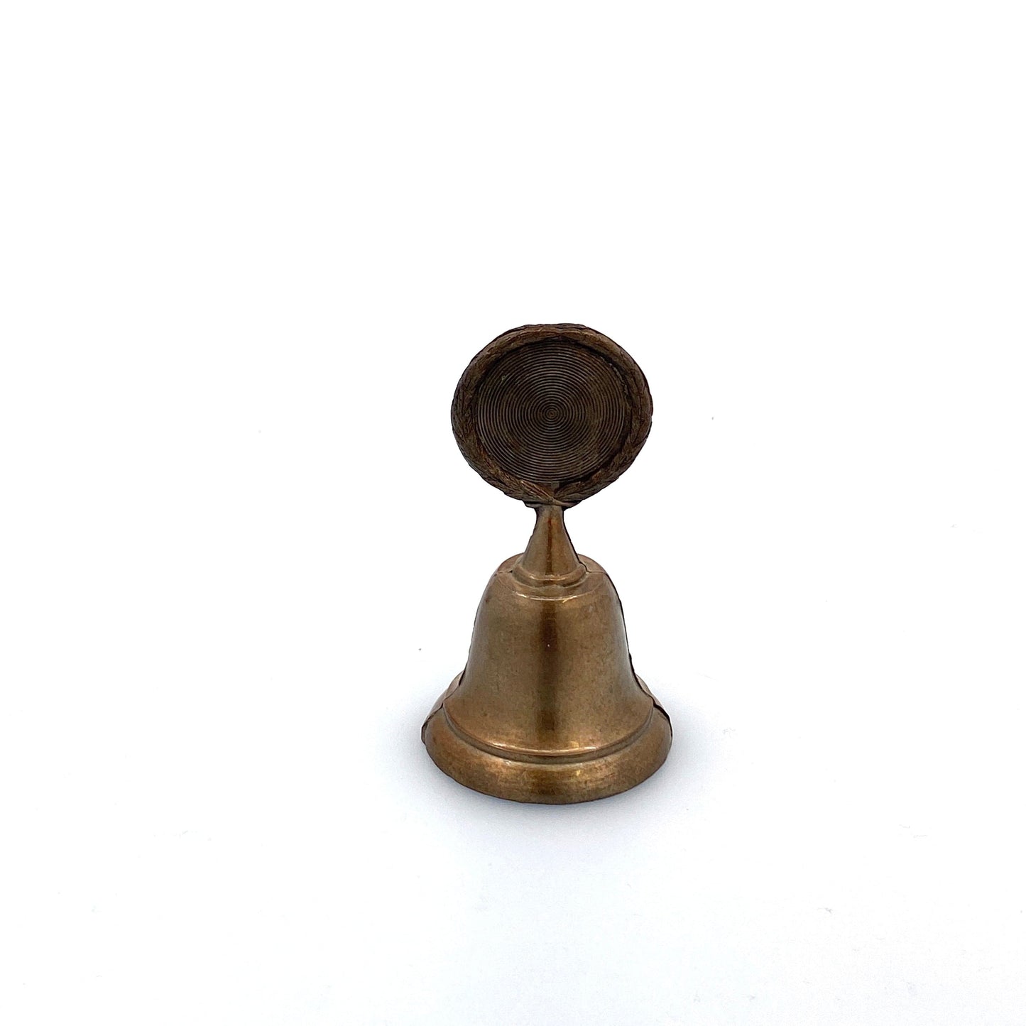 Vintage Hand Bell Travel Tourism Collectible Gold - Hoover Dam