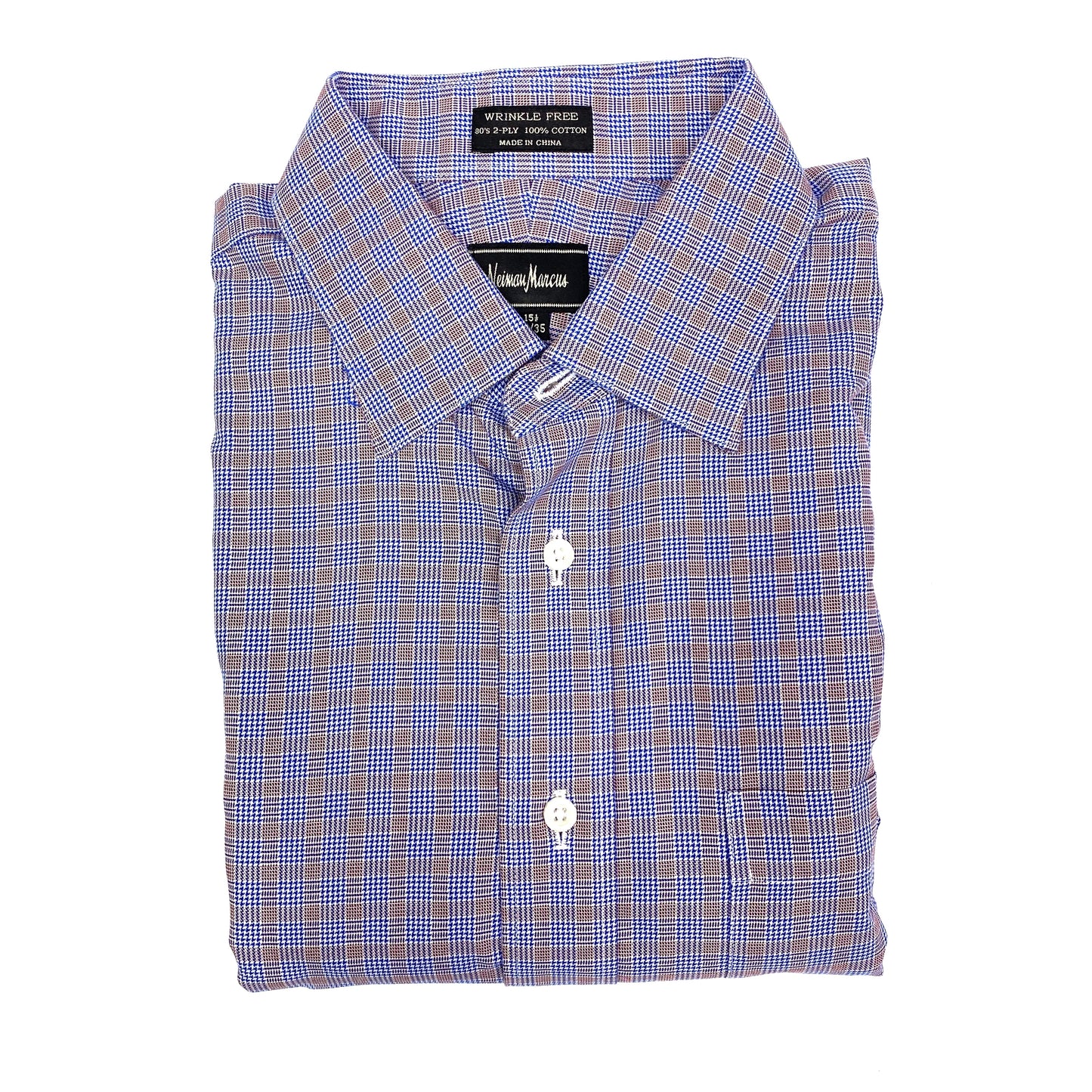 Norman Marcus Men's Dress Shirts - Lot of 3 - Size 15 Neck, 34/35 Sleeve - Button-Up Long Sleeve