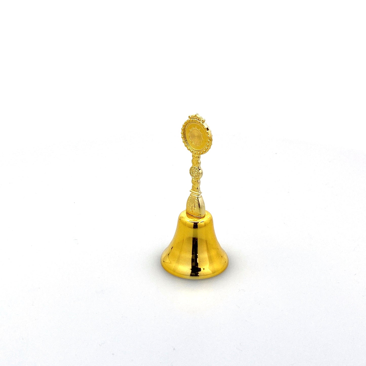 Vintage Hand Bell Travel Tourism Collectible Gold - Niagara Falls