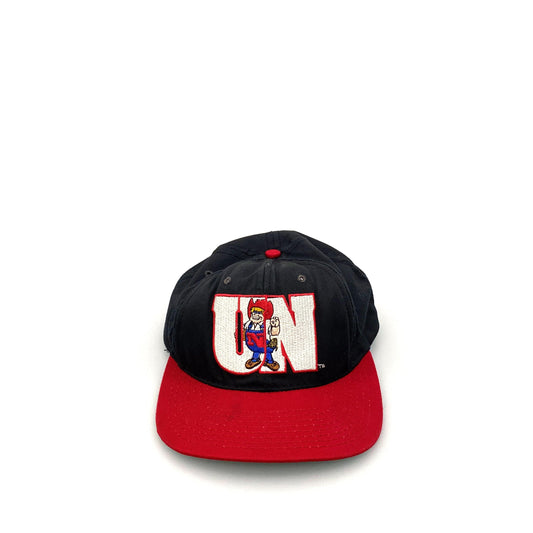 Vintage NEBRASKA CORNHUSKERS Herbie Husker Snapback Trucker Hat