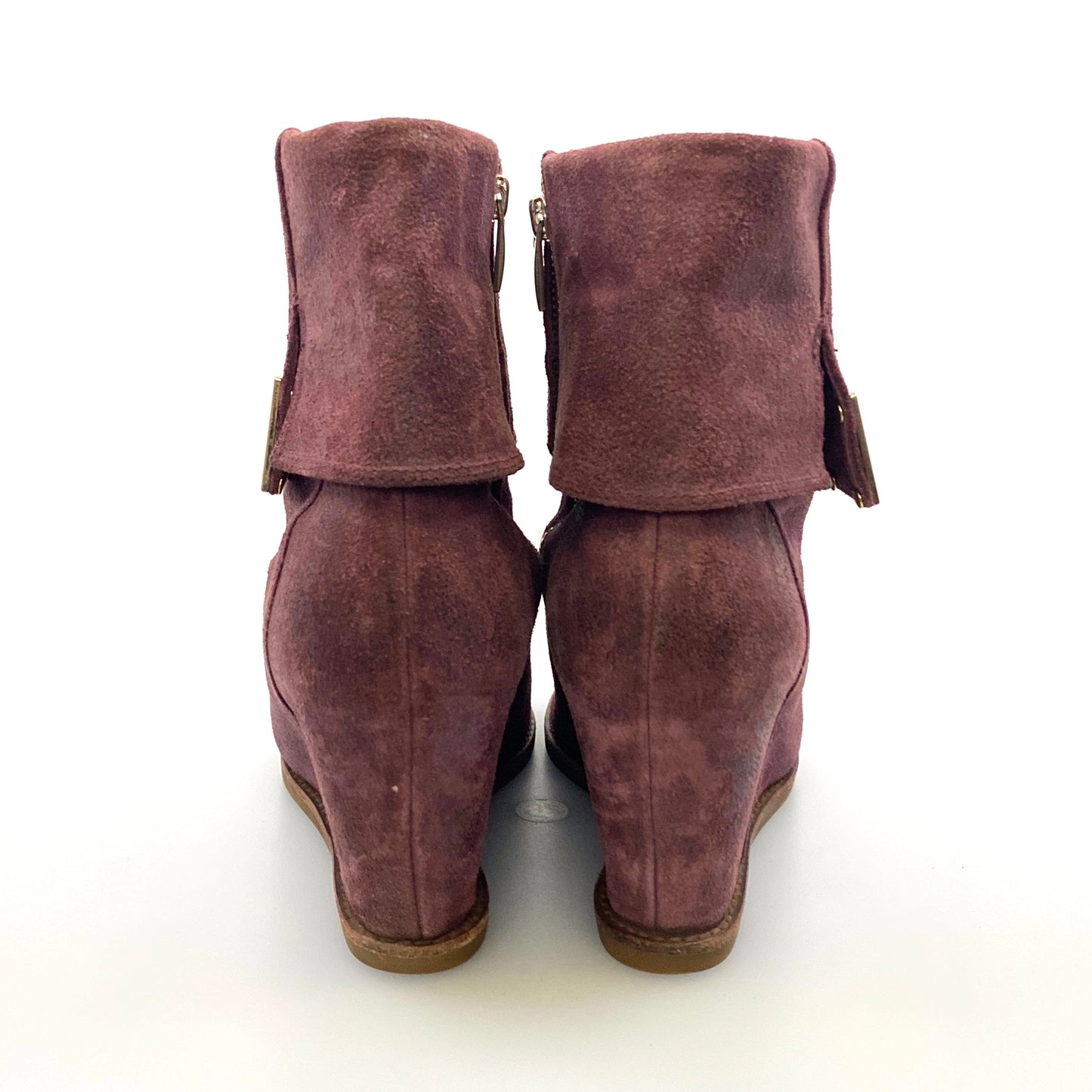 Matisse Womens "Bison" Size 6.5M Plum Purple Ankle Bootie Boots