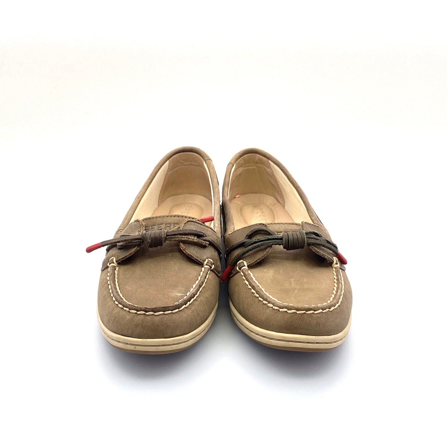 Sperry Top-Sider Womens “ANGELFISH BROWN SPARKLE” Size 8M Two-Tone Boat Shoes Sneakers