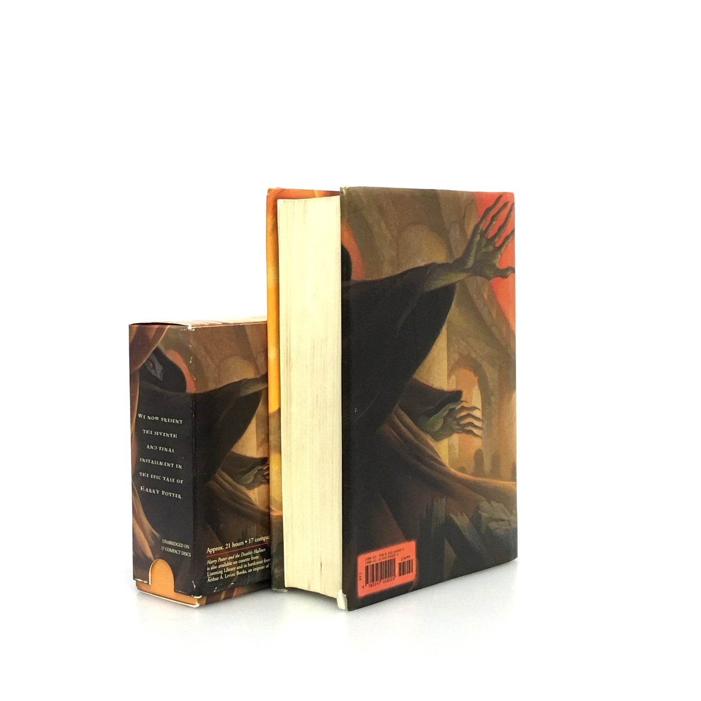 Harry Potter And The Deathly Hallows Hardback & Audio CD 17 Discs J. K. Rowling