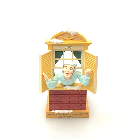 Hallmark Keepsake Collectors Club Christmas Tree Ornament “Away to the Window” 1997