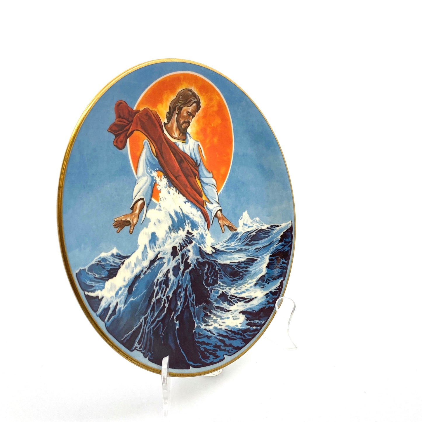 The Hamilton Mint Jesus Christ “The Master” by Konrad Hack Easter 1977