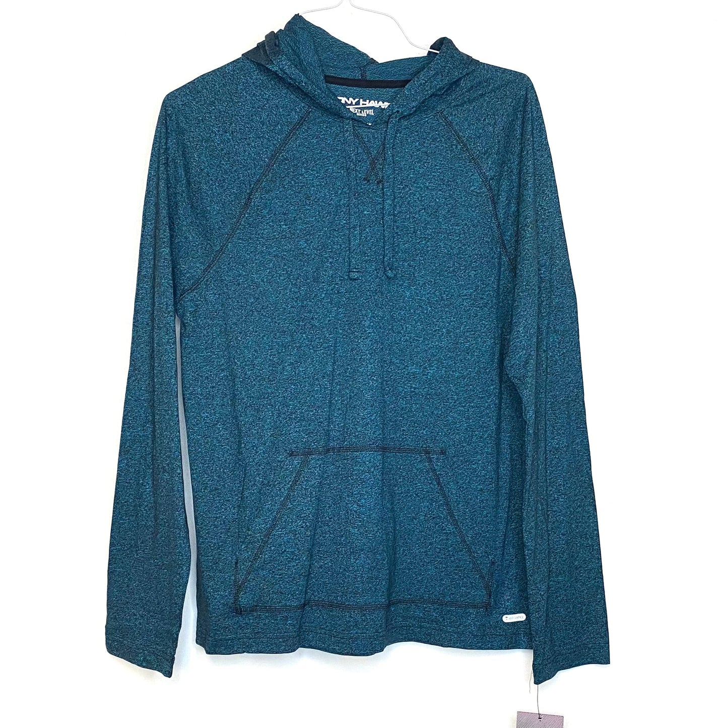 Tony Hawk Men's Green Colorblock Hoodie Sweatshirt - Size L - NWT