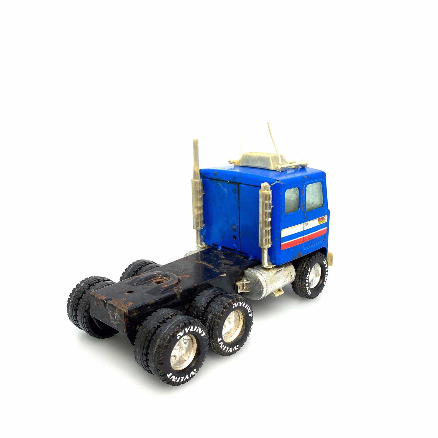 Vintage Nylint GMC Cab over Astro Tractor Trailer 18 Wheeler "The Rig" Semi Truck 22"