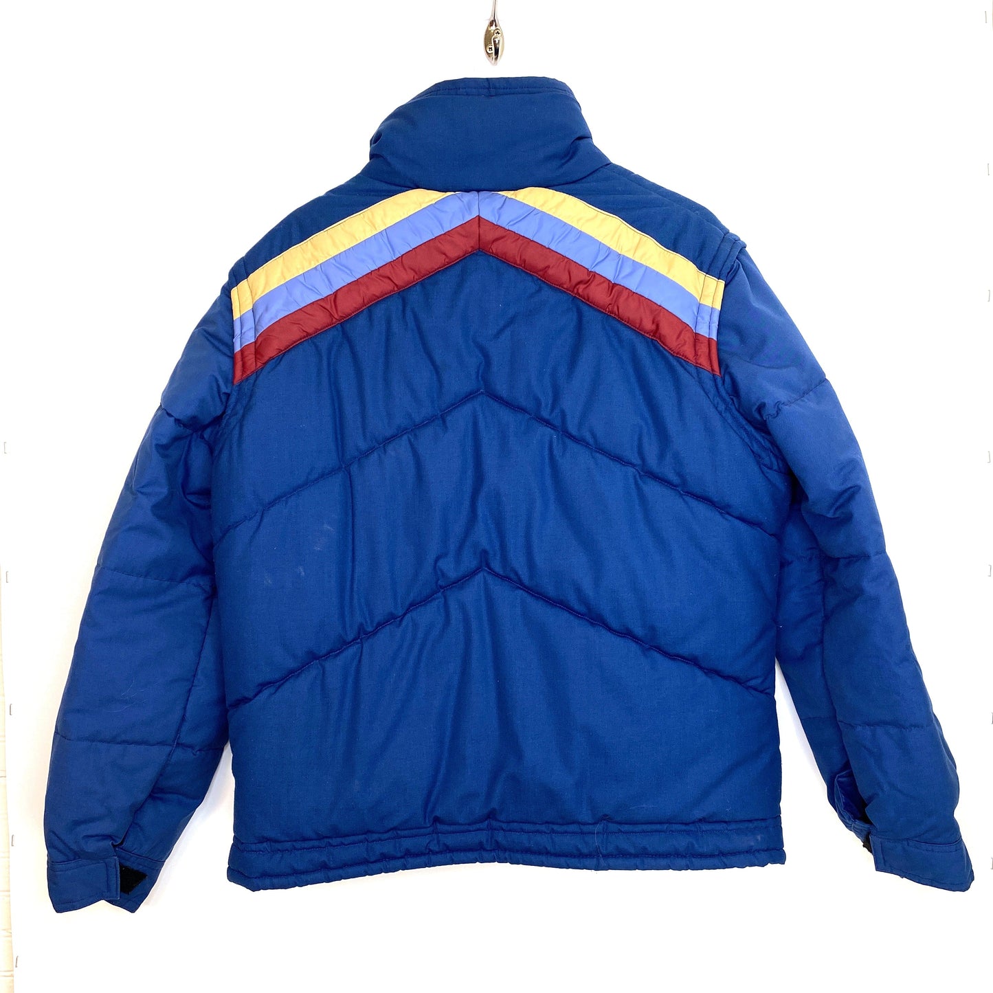 Vintage Altra Mens XL Designer Ski Jacket Boulder CO Coat Zip-Off Sleeves