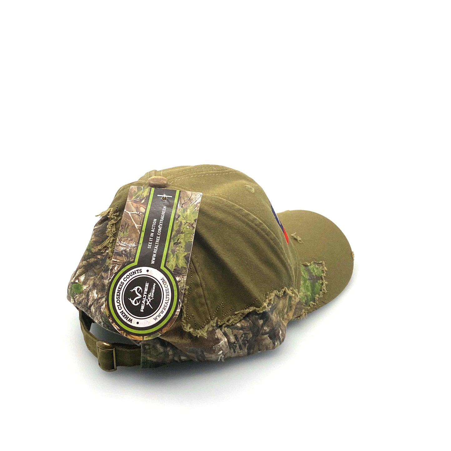 Mitas Tires Dad Hat Adjustable Green Camouflage Baseball Cap Distressed