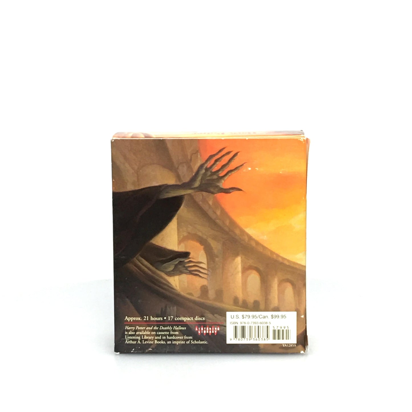 Harry Potter And The Deathly Hallows Hardback & Audio CD 17 Discs J. K. Rowling