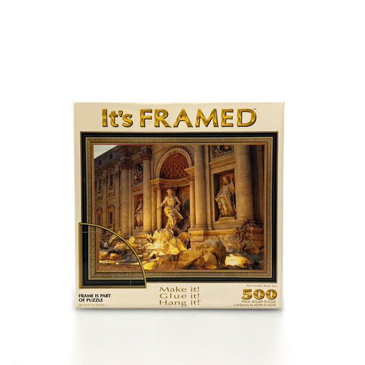 It’s Framed | Trevi Fountain Rome Italy Jigsaw Puzzle | 500 Pc | New