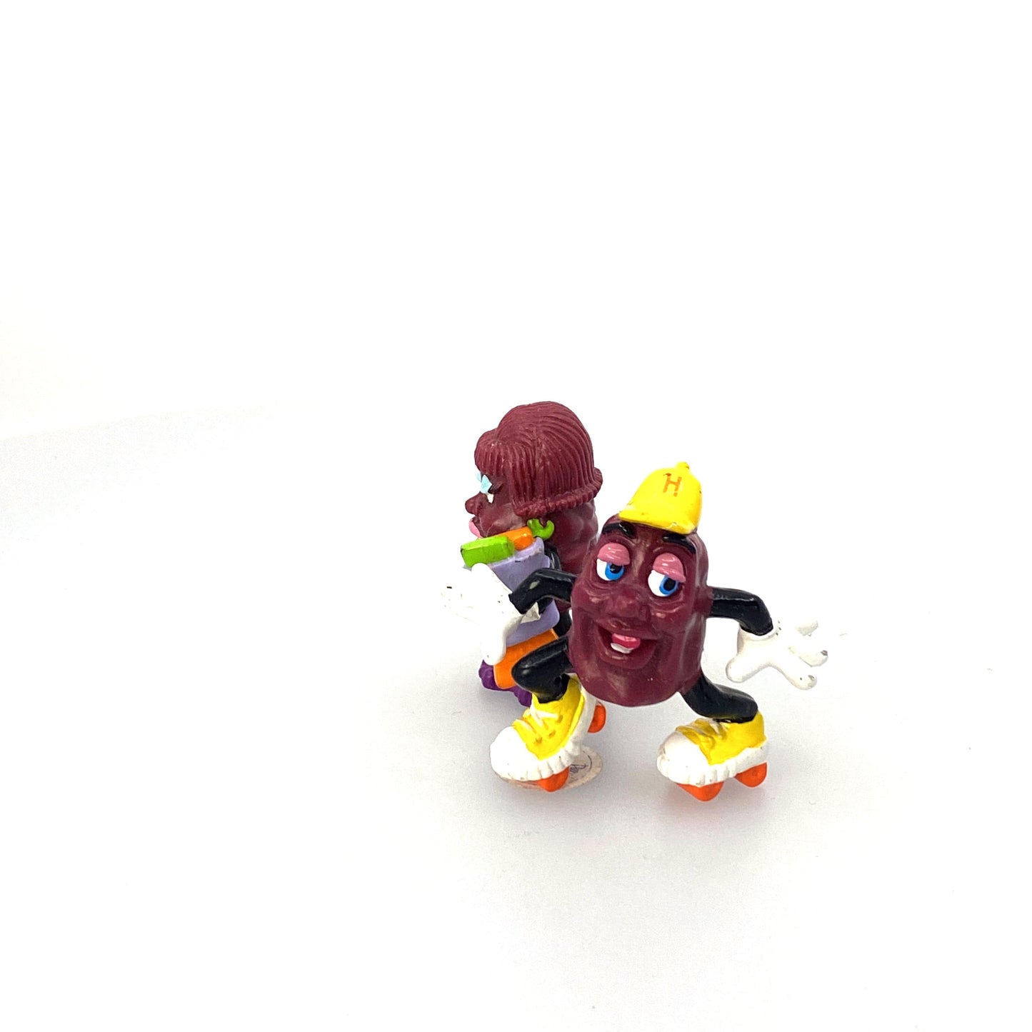 Vintage California Raisins Collectible Figurines - (2) Hardee’s