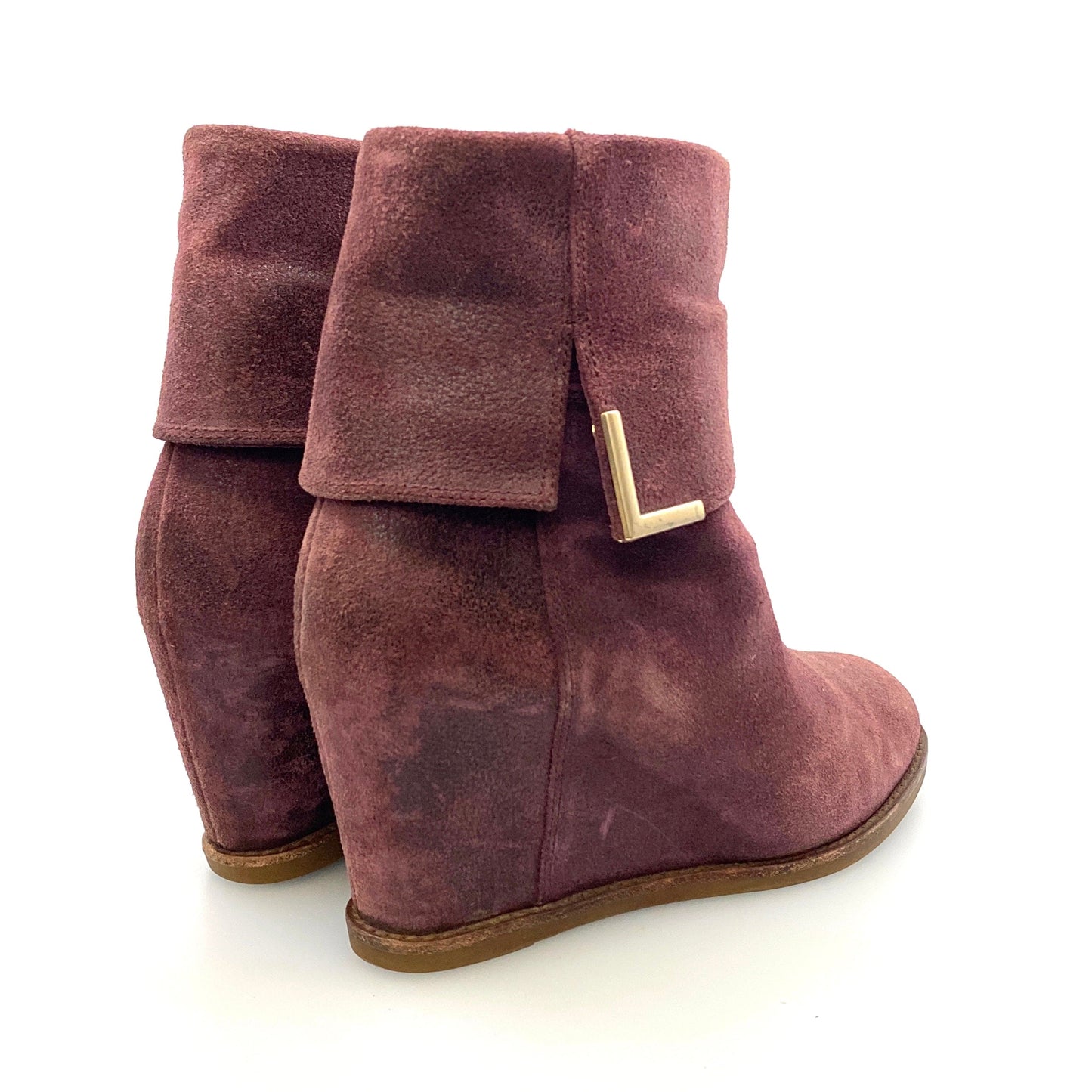 Matisse Womens "Bison" Size 6.5M Plum Purple Ankle Bootie Boots