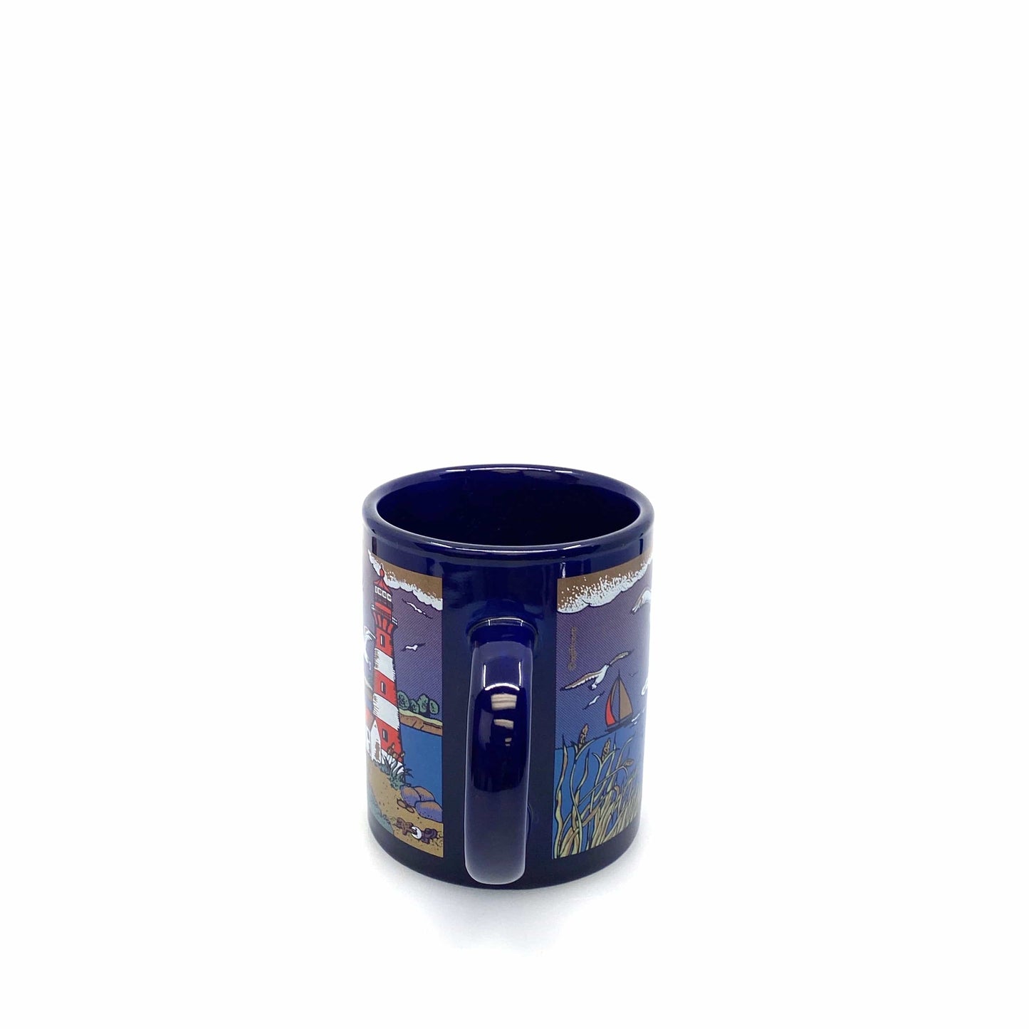 Nassau Travel Souvenir Coffee Cup 12 Fl Oz Blue Ocean Theme