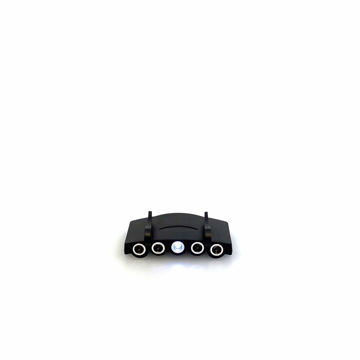 Visor Led Light 5 Led Lights 2 Clamps Black Plastic