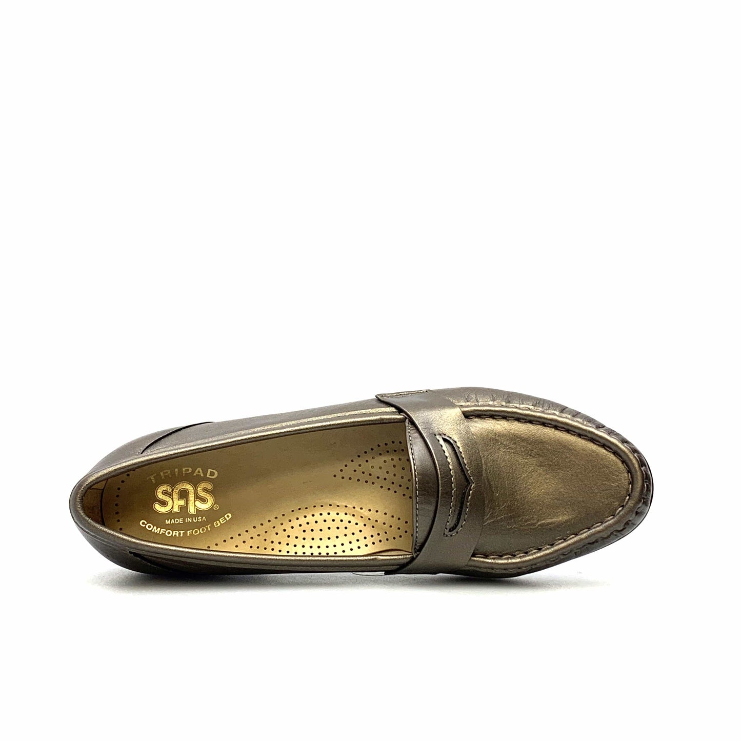 SAS Womens Wink Loafers New Pewter Shoes Tripad Comfort Walking
