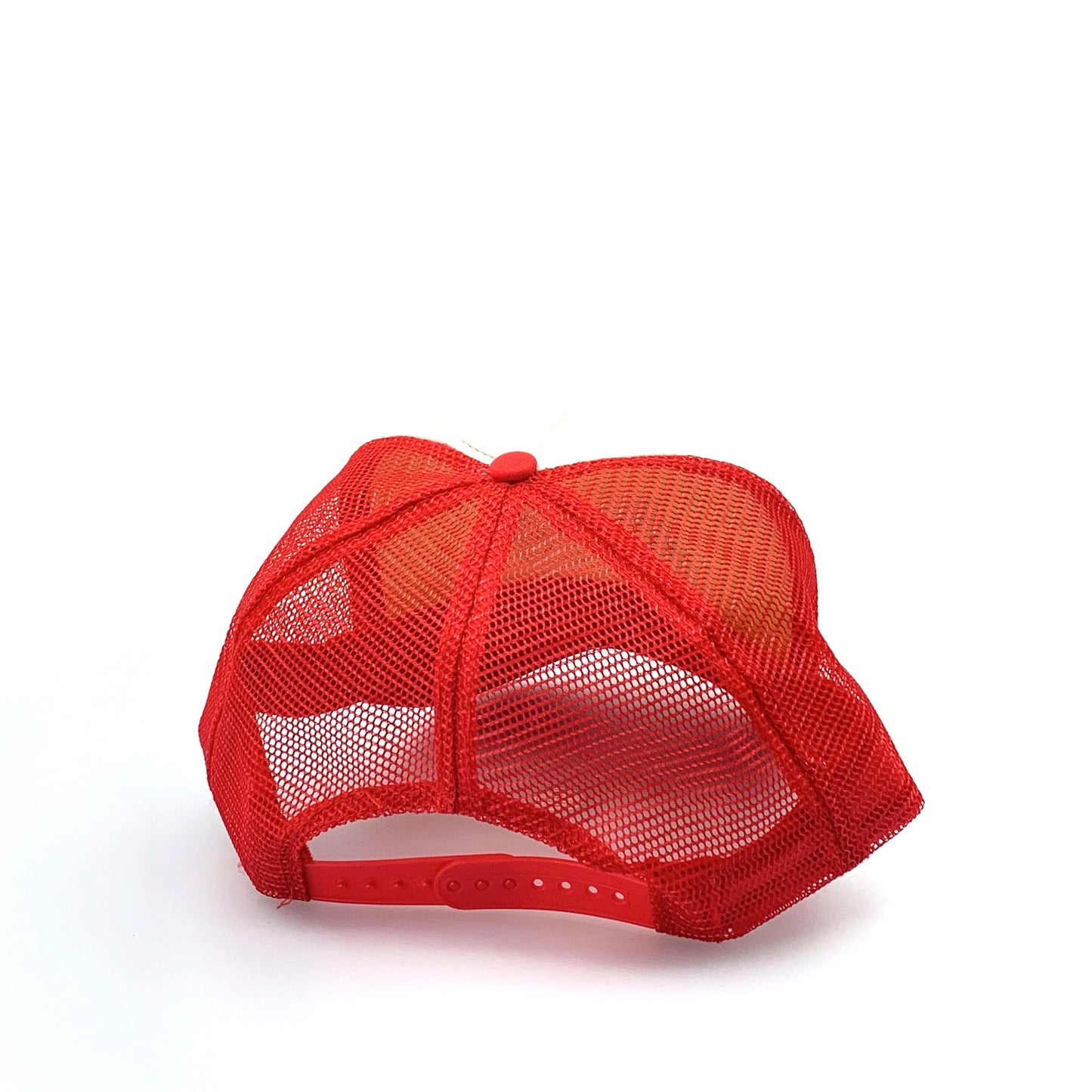 Otto Headwear A&W ANDREWS ASPHALT SnapBack Trucker Hat Red White - OSFM