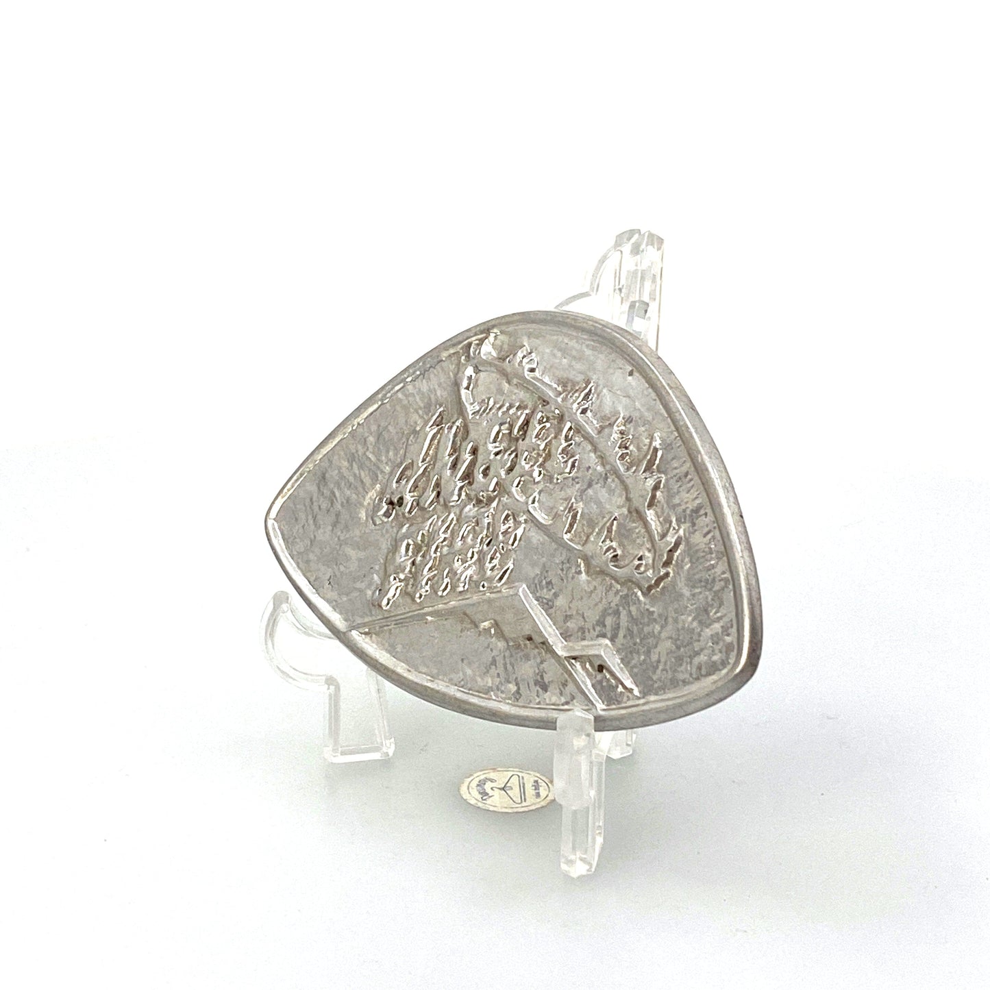 Womens Silver ANGEL FIRE Large Fashion Belt Buckle