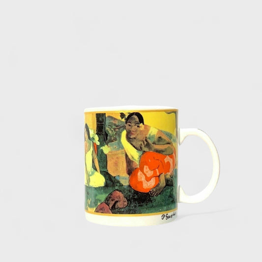 Cafe Arts Mug - Paul Gauguin Artwork Design | 10 fl oz | Colorful Ceramic Coffee Cup | EUC