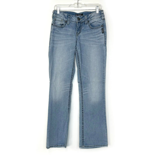 Silver Jeans | Suki Mid Slim Boot Jeans | Color: Blue | Size: 29/31