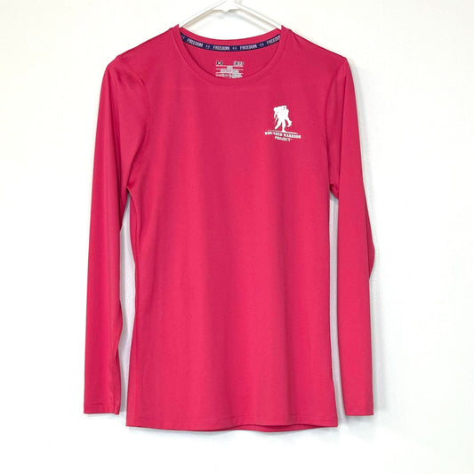 Under Armour HeatGear | Wounded Warrior Project L/s Top | Color: Pink | Size: S | EUC