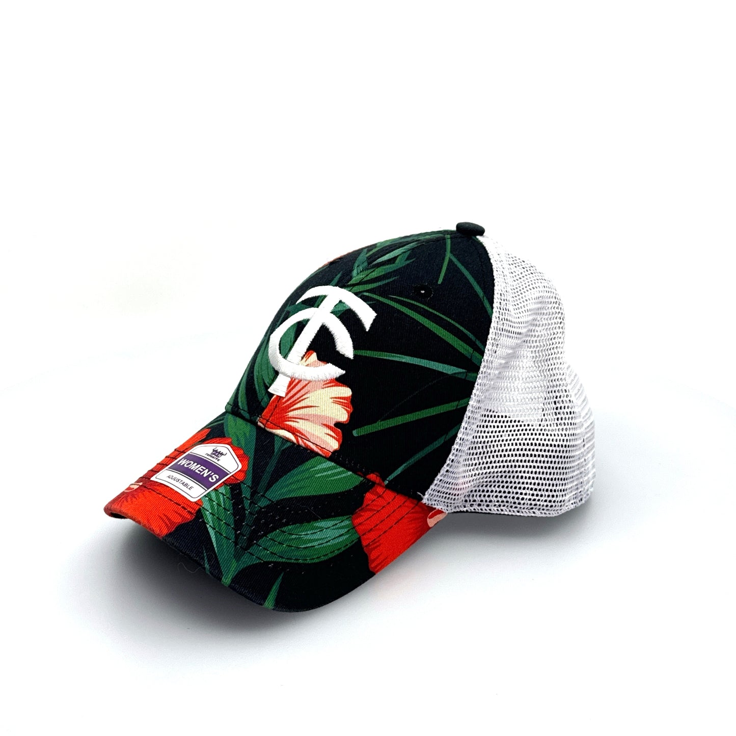 Minnesota Twins | Botanical Baseball Hat | Black/White/Multicolor | NWT | Womens