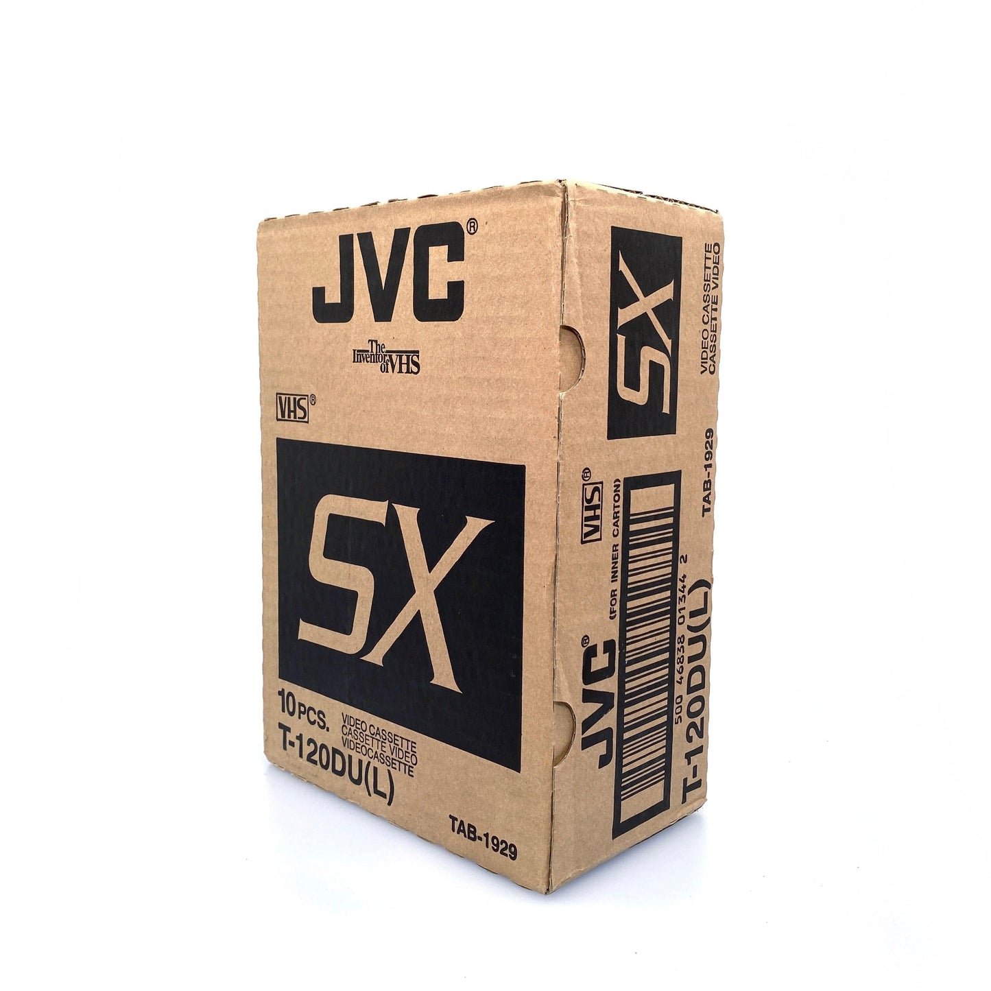 (10) JVC T-120DU(L) SX 6 Hour Video Cassette Tape NEW BACKSTOCK