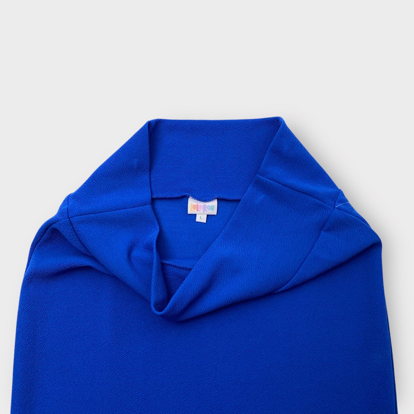 LuLaRoe Cassie Pencil Skirt - Solid Royal Blue - Size L (14-16) - NWT