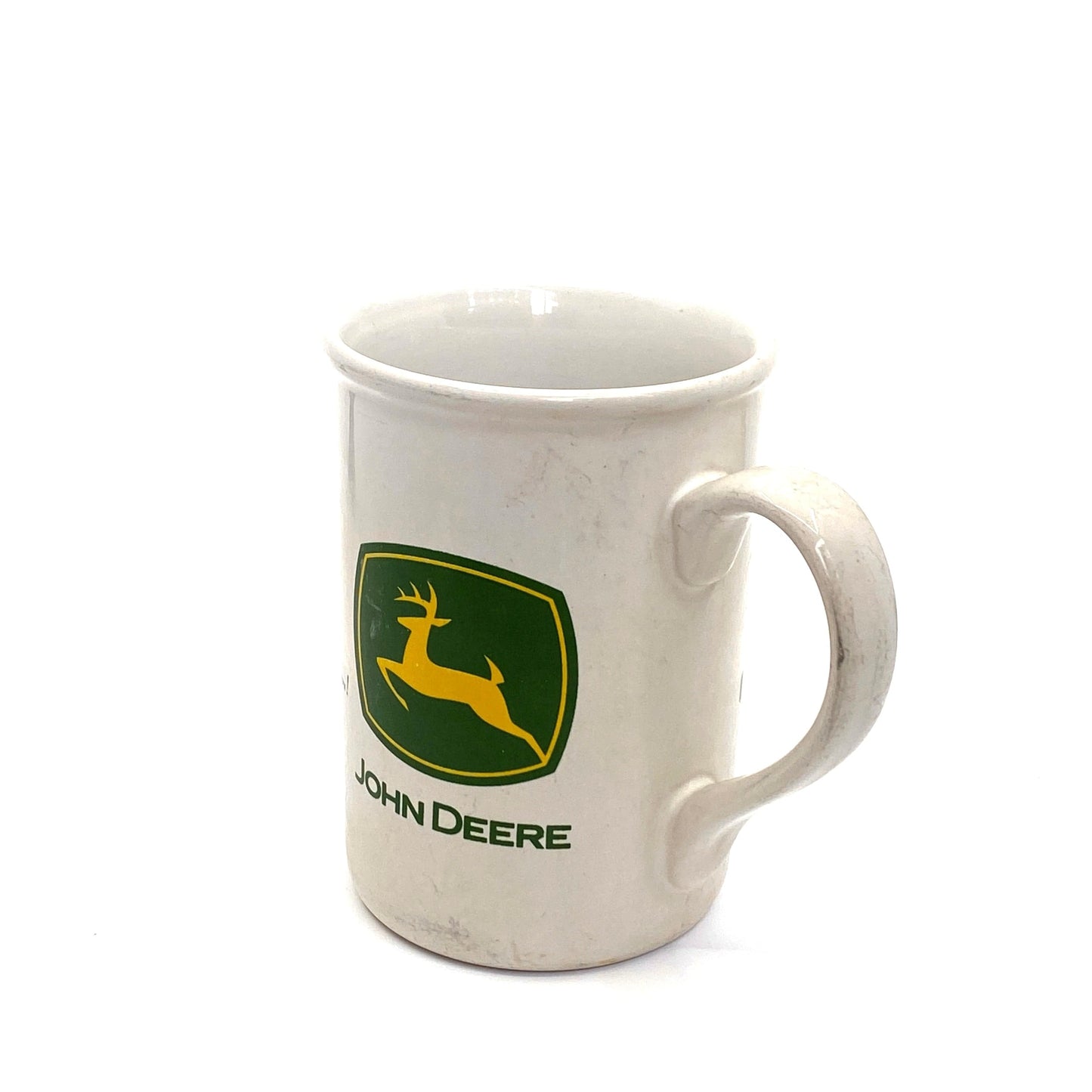 Vintage John Deere Coffee Cup Mug “Nothing runs Like A Deere!” 16 Oz