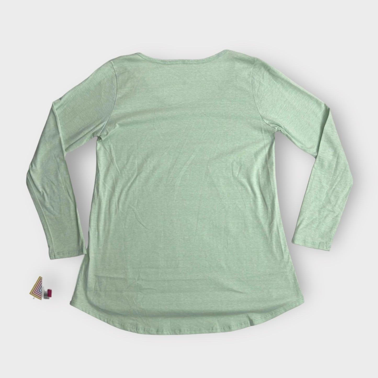 LuLaRoe Lynnae L/s Top | S | Mint Green Solid | NWT