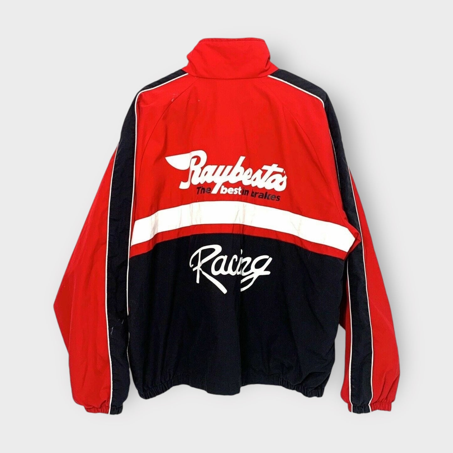 Swingster | Raybestos Racing Brakes Jacket | Red | XL (46-48) | Embroidered Logo | Vintage | VGC