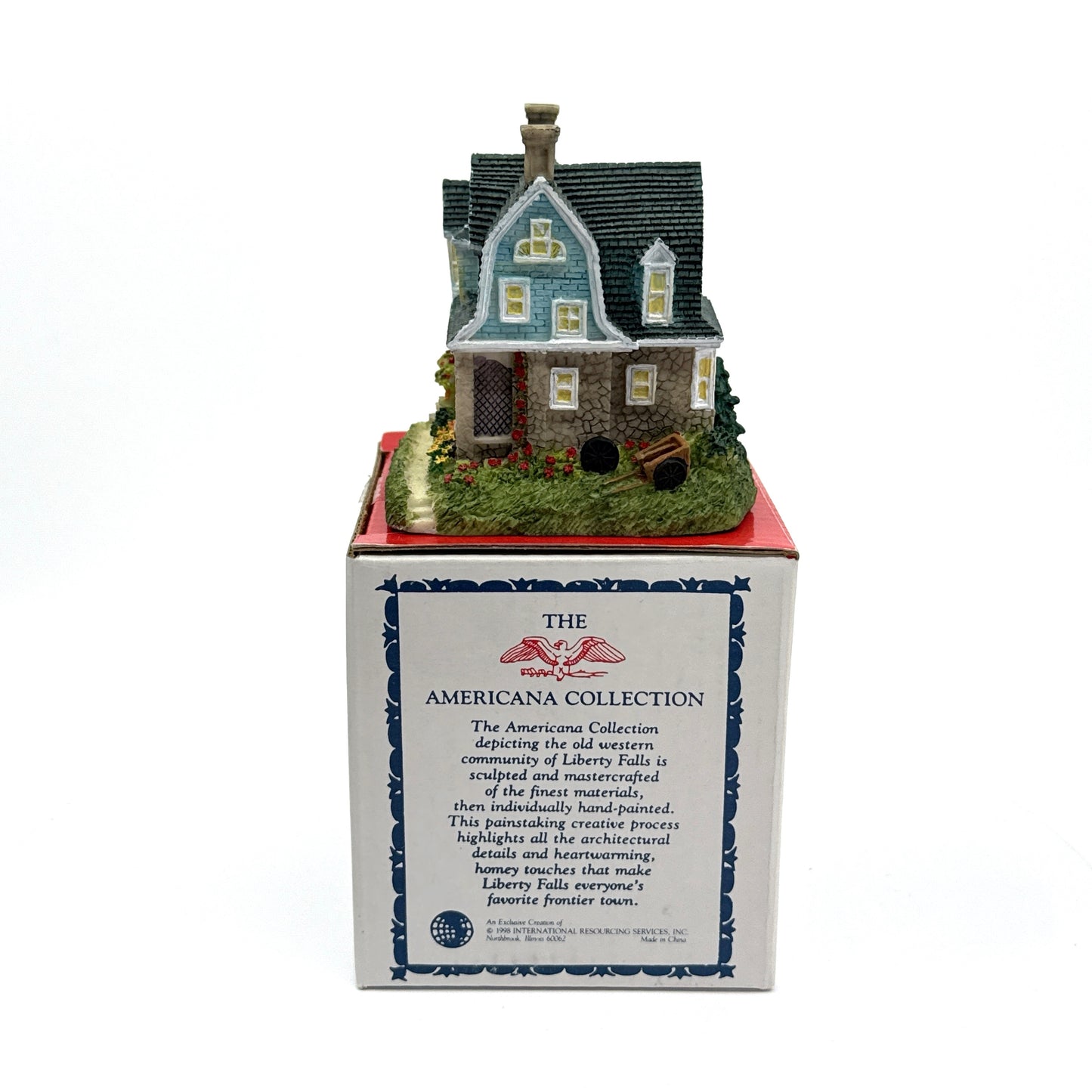 The Miller Family’s Shingle House | Liberty Falls Americana Collection - AH155 | 1998 | EUC