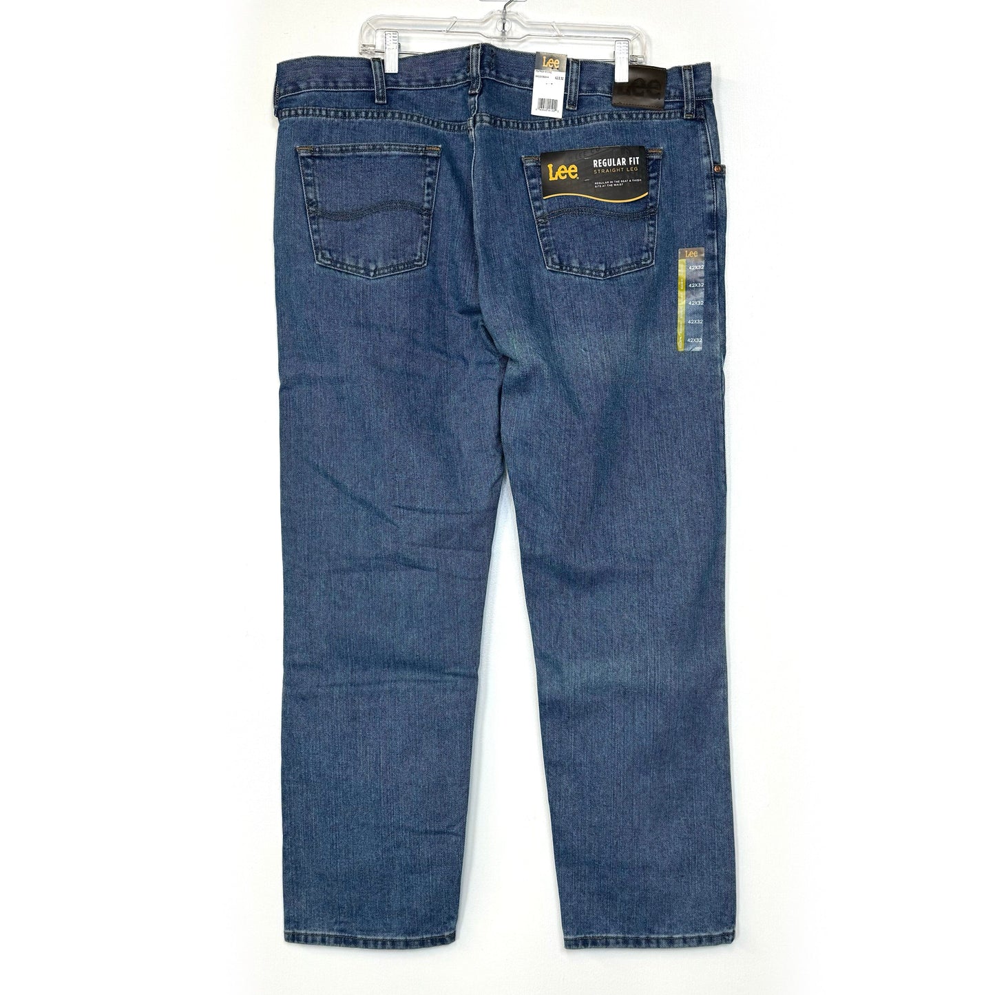 Lee | Regular Fit Straight Leg Jeans Pepper Stone Wash | Color: Blue | Size: 42x32 | NWT