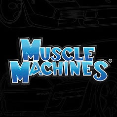 Muscle Machines '49 Mercury Blue Diecast Car – Vintage-Inspired Collectible for Adult Enthusiasts – 1:64 Scale Model