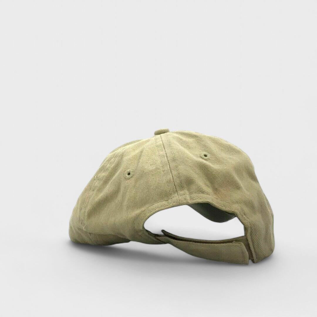 Resilient Thunderhorse 12th Battalion 2nd Cavalry Regiment Hat | Beige | Embroidered Cotton Twill | Adjustable Fit | Pre-Owned