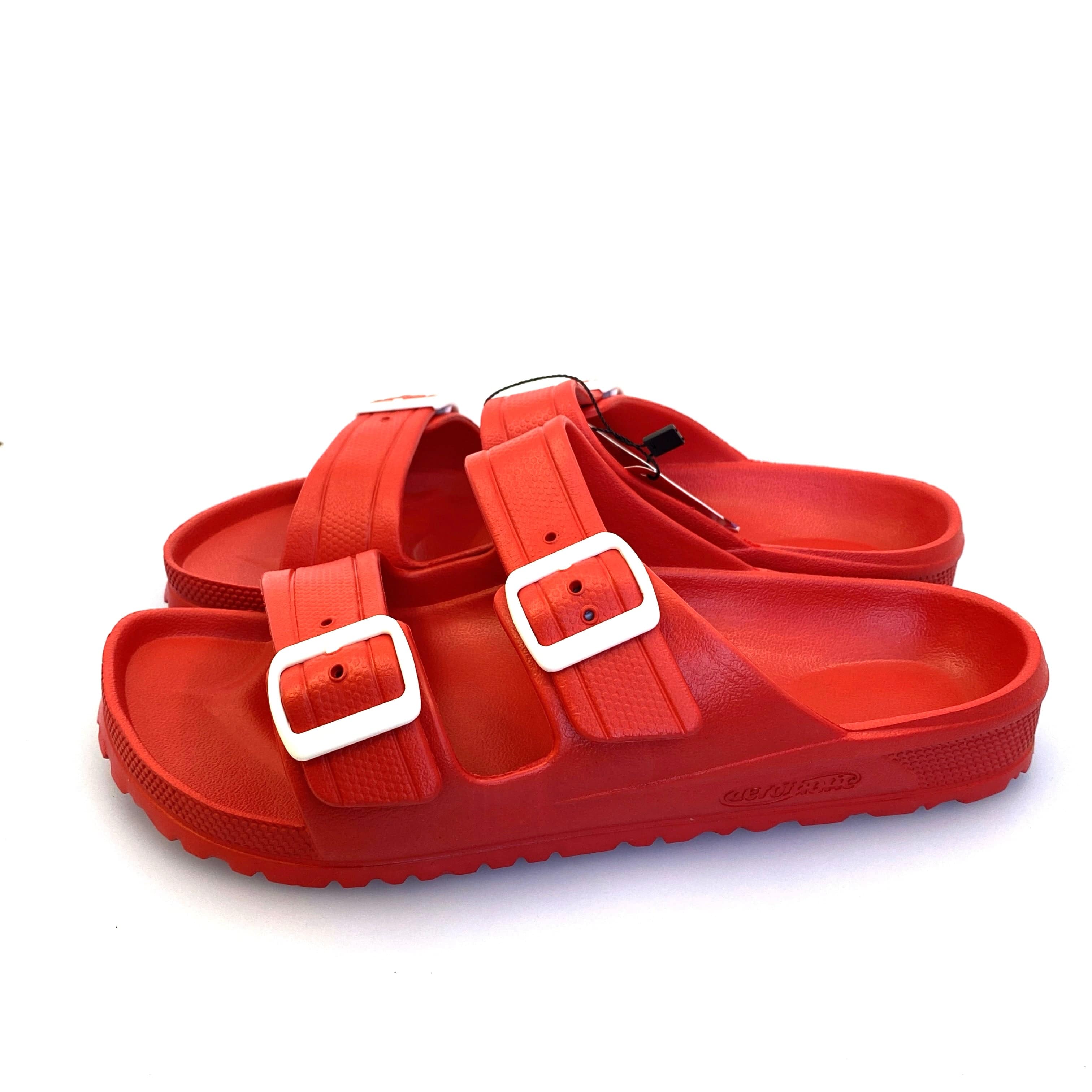 Red sandals best sale size 11