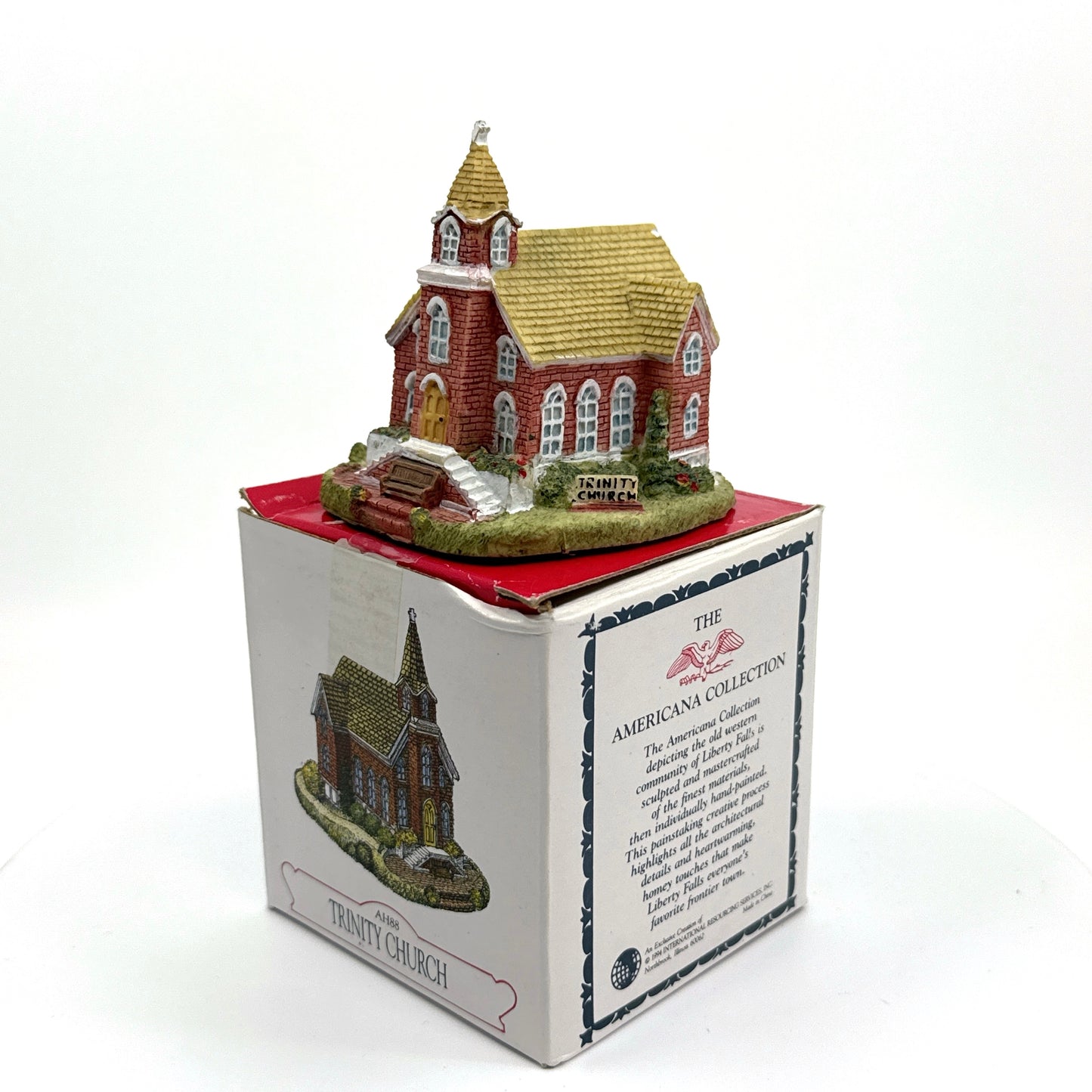 Trinity Church | Liberty Falls Americana Collection - AH88 | 1995 | EUC Original Box