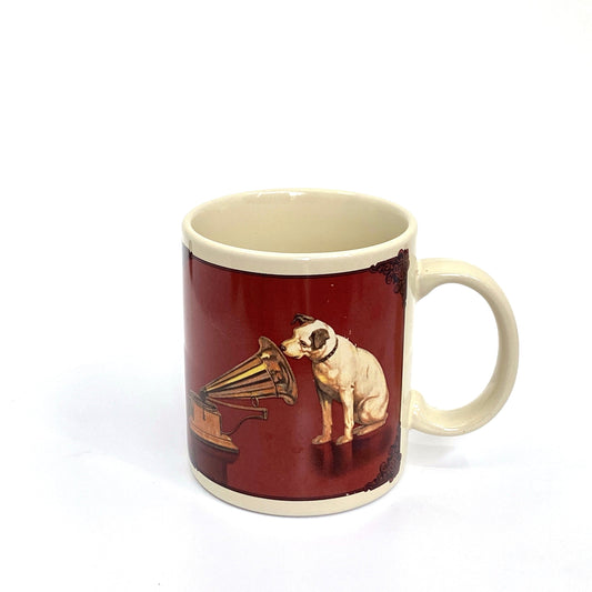 Collectible RCA ‘Nipper’ Phonograph Ceramic Coffee Cup 14 Fl Oz